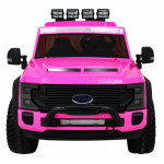 Elektrické autíčko - Ford Super Duty - ružové